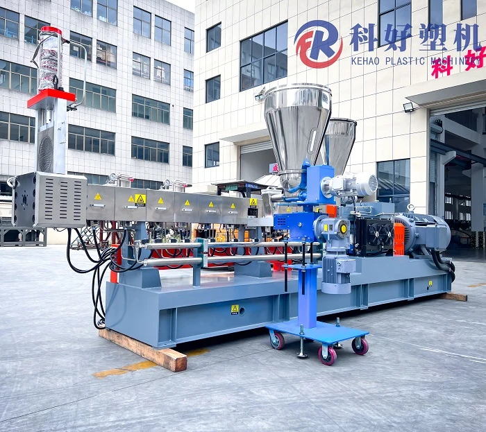 Nylon tweelingschroefgranulator